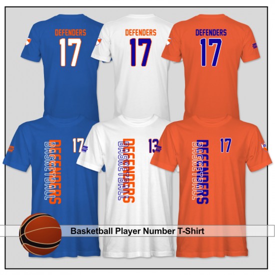 DEFENDERS SPORTS Personalized Player Number Apparel