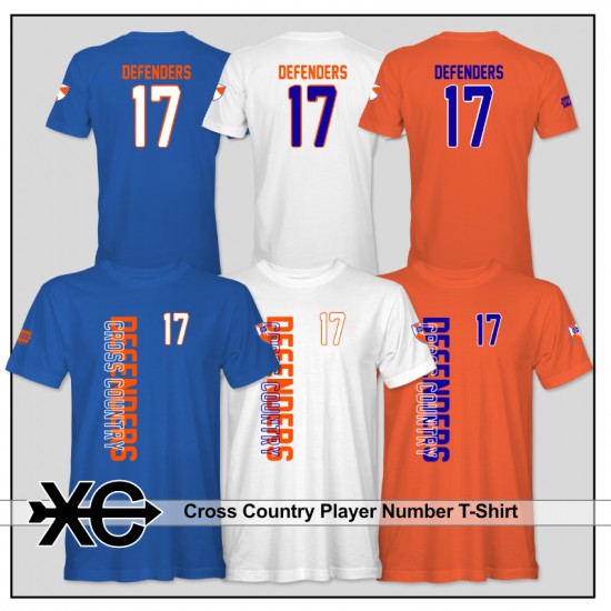 DEFENDERS SPORTS Personalized Player Number Apparel